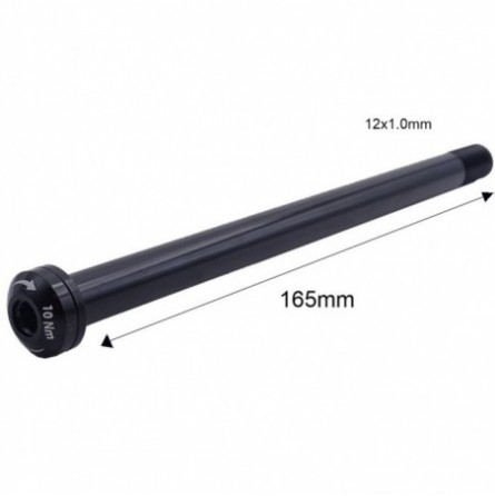 165x12x[2x1,0mm] DOUBLE LEAD Rear Axle - FB1650BK008 (K83091 / K83010 / K83029)