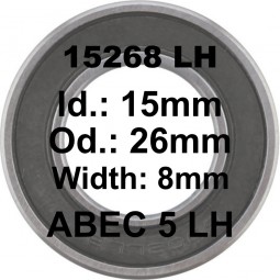 SGM Roulement 15268 LH 15x26x8 - ABEC 5