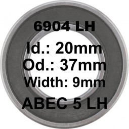 A5 Bearing | 6904 LH 20x37x9