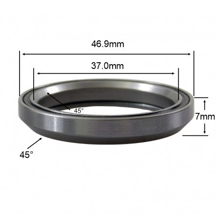 CB-762 37 X 46.9 X 7 (45° x 45°) Bearing