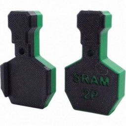 CMH Kit Blocs de Purge / Entretien des Freins Sram GREEN route/VTT 2 pistons
