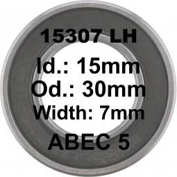 SGM Roulement 15307 LH 15x30x7 - ABEC 5