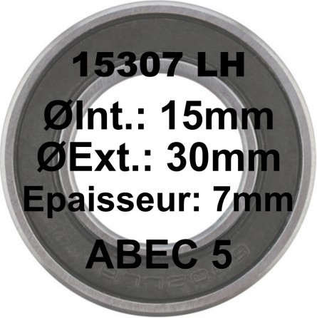 SGM Roulement 15307 LH 15x30x7 - ABEC 5