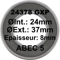 A5 Bearing |24378 SRAM GXP LH 24x37x8