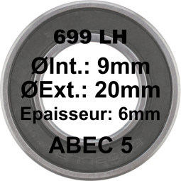 A5 Bearing | 699 LH 9x20x6