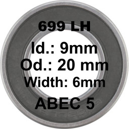 A5 Bearing | 699 LH 9x20x6