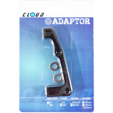 CLOUD Adaptateur d'étrier de frein PM-IS avant 203mm