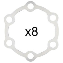 CLOUD 6 holes 0.2mm disc washer - 8 pcs