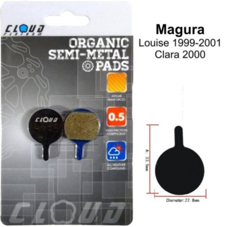 CLOUD Disc brake pads BP-04 Semi metal