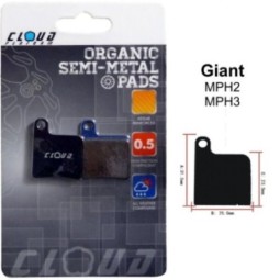 CLOUD Plaquettes de frein BP-21 Semi métallique