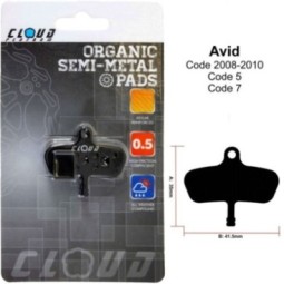 CLOUD Disc brake pads BP-34 Semi metal