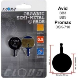 CLOUD Disc brake pads BP-38 Semi Metal