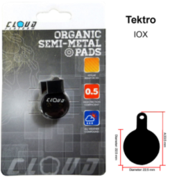 CLOUD Plaquettes de frein BP-46 Semi métallique