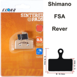 CLOUD Plaquettes de frein BP-52S Métallique