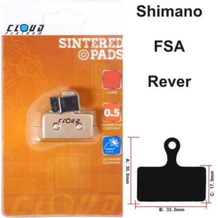 CLOUD Disc brake pads BP-52S Metal