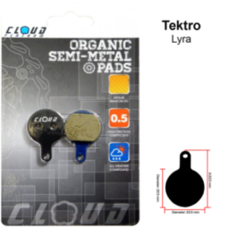 CLOUD Disc brake pads BP-56 Semi metal