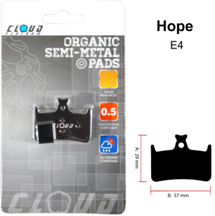 CLOUD Disc brake pads BP-59 Semi metal