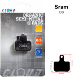 CLOUD Plaquettes de frein BP-63 Semi métallique