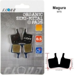 CLOUD Disc brake pads BP-65 Type 9 Semi metal