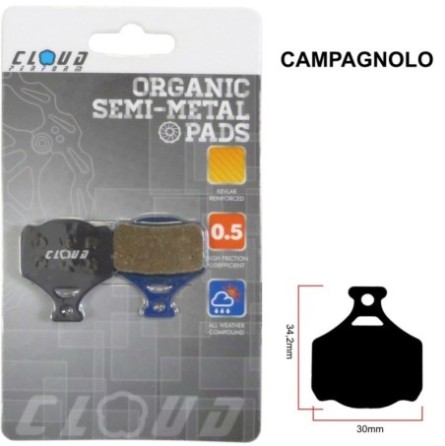 CLOUD Disc brake pads BP-67 Semi metal