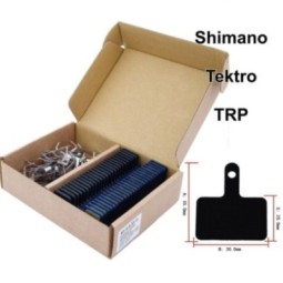 CLOUD Plaquettes de frein BP-10 Semi métallique - 25 Paires