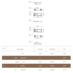 CLOUD BB86/92 Bottom Bracket 24mm (Shimano)