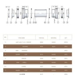 CLOUD BSA Threaded Bottom Bracket 29mm (Sram Dub)