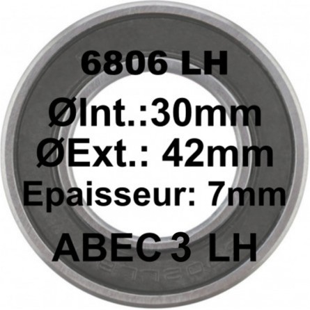 A5 Bearing | 6806 LH 30x42x7
