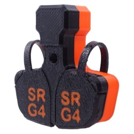 CMH "Uniblock" de purge/entretien des freins Sram ORANGE