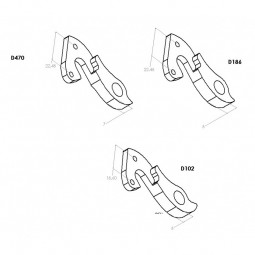 D102 Derailleur Hanger