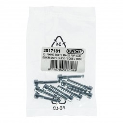 ELVEDES Vis de Fixation de Plaquettes Sram/Avid - M4x22mm (x10)