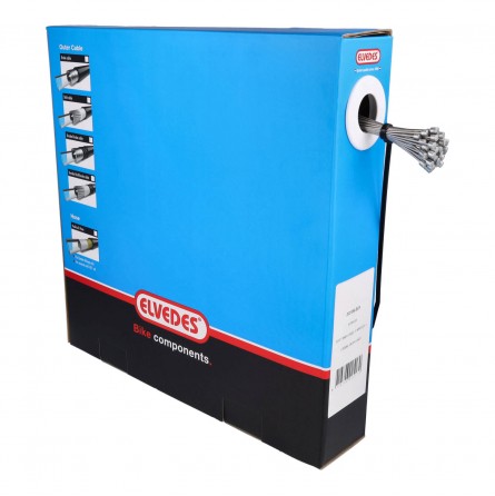 ELVEDES 2500mm Shift Inner Cables Ø1.1mm - Shimano/SRAM - Medium Flexible (x50)