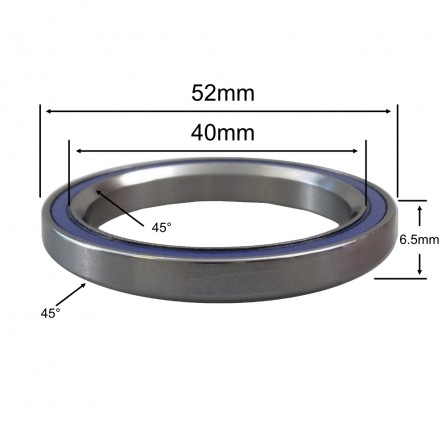 ELVEDES 40 × 52 × 6.5 (45°×45°) Bearing