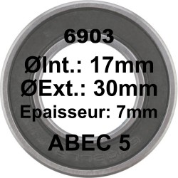 A5 Bearing | 6903 LH 17x30x7 (61903)