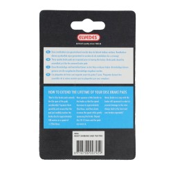 ELVEDES Disc Brake Pads for Shimano (B-Type), Tektro, TRP - Organic