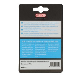 ELVEDES Disc Brake Pads for Shimano (B-Type), Tektro, TRP - Sintered