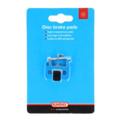 ELVEDES Disc Brake Pads for Shimano (A-Type) - Organic