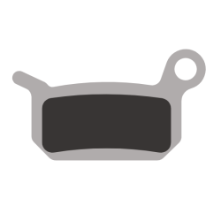 ELVEDES Disc Brake Pads for Formula 4 - Organic