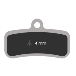 ELVEDES Disc Brake Pads for Shimano (D-Type), TRP, Tektro - Organic