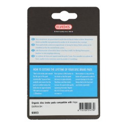 ELVEDES Disc Brake Pads for Hope E4 - Organic