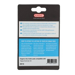 ELVEDES Disc Brake Pads for Formula Dominion A4 - Organic