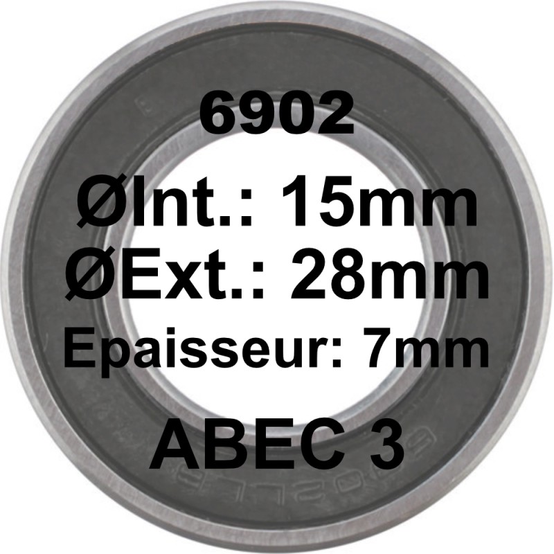 A3 Bearing | 6902 15x28x7