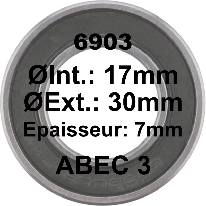 A3 Bearing | 6903 17x30x7 Bearing