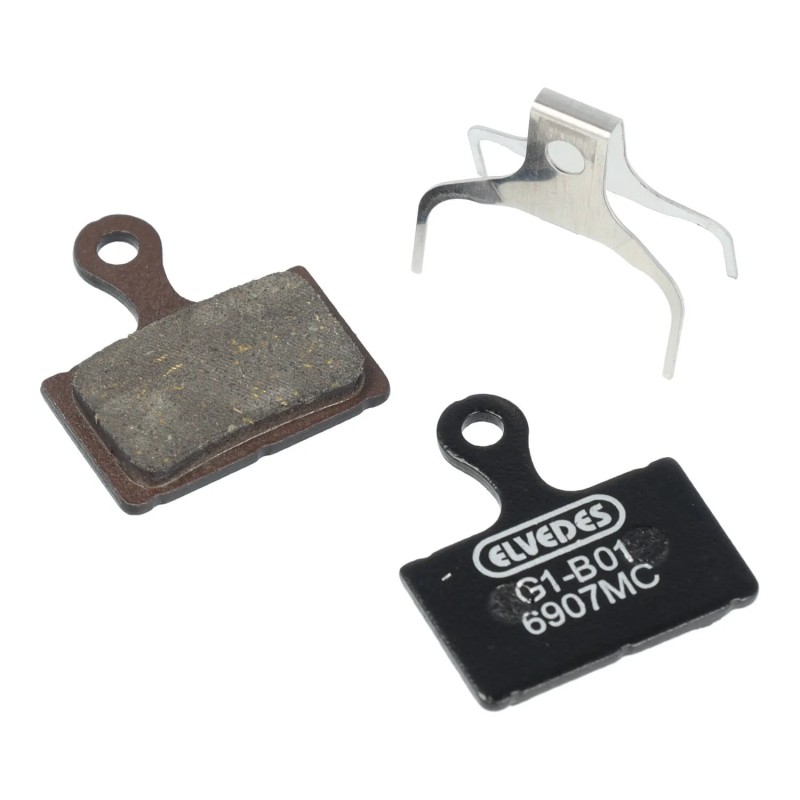 ELVEDES Paire de Plaquettes de Frein Shimano (Type K), TRP, Tektro  - Semi Métallique