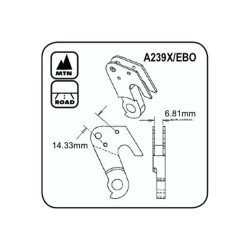 D46 Derailleur Hanger CANNONDALE - A239X/EBO
