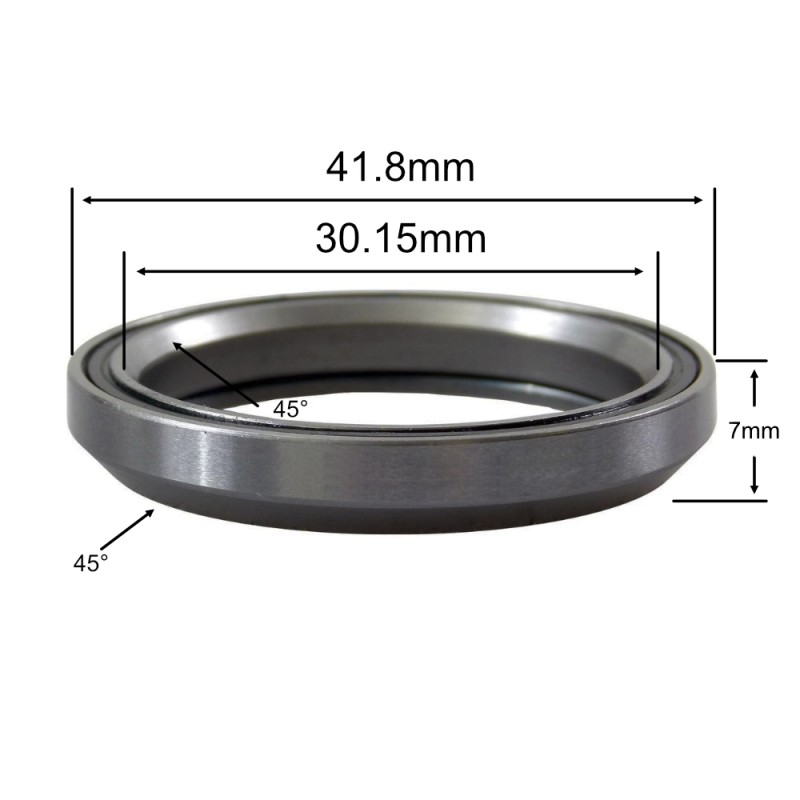 SGM Roulement 30.15 x 41.8 x 7 (45°/45°)