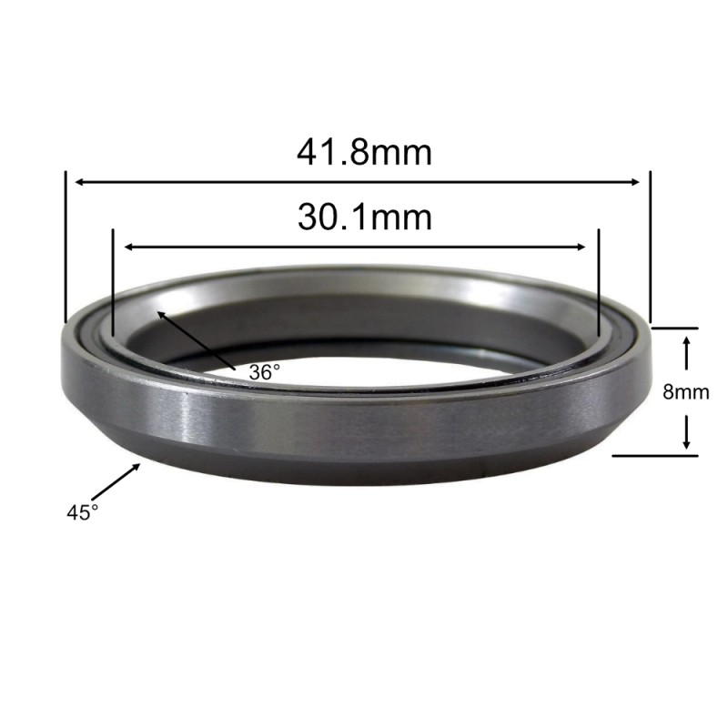 SGM Roulement 30.1 x 41.8 x 8 (36°/45°)