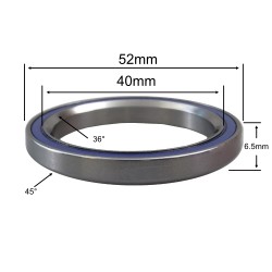 SGM Roulement 40 x 52 x 6.5 (36°/45°)