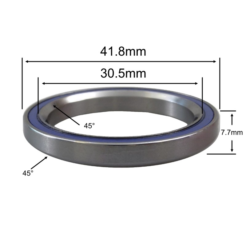 ELVEDES Roulement MR155 30.5 × 41.8 × 7.7 (45°×45°)