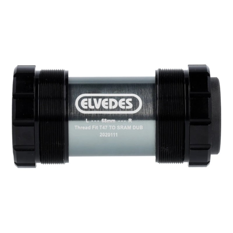 ELVEDES Boitier de Pédalier T47 68mm - 29mm (Sram Dub)